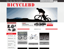 Tablet Screenshot of bicyclebd.com